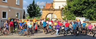 Fahrradsternfahrt nach Kaltenbrunn 2024